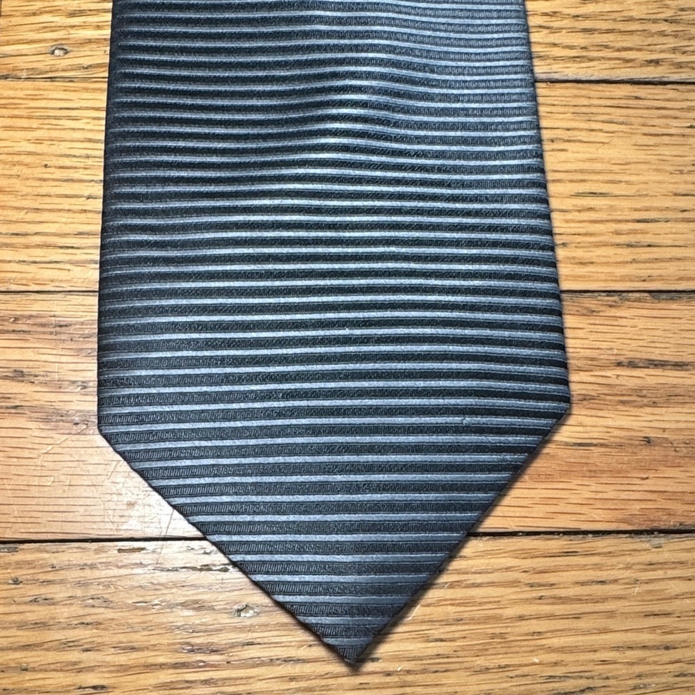 Gray Silk Tie